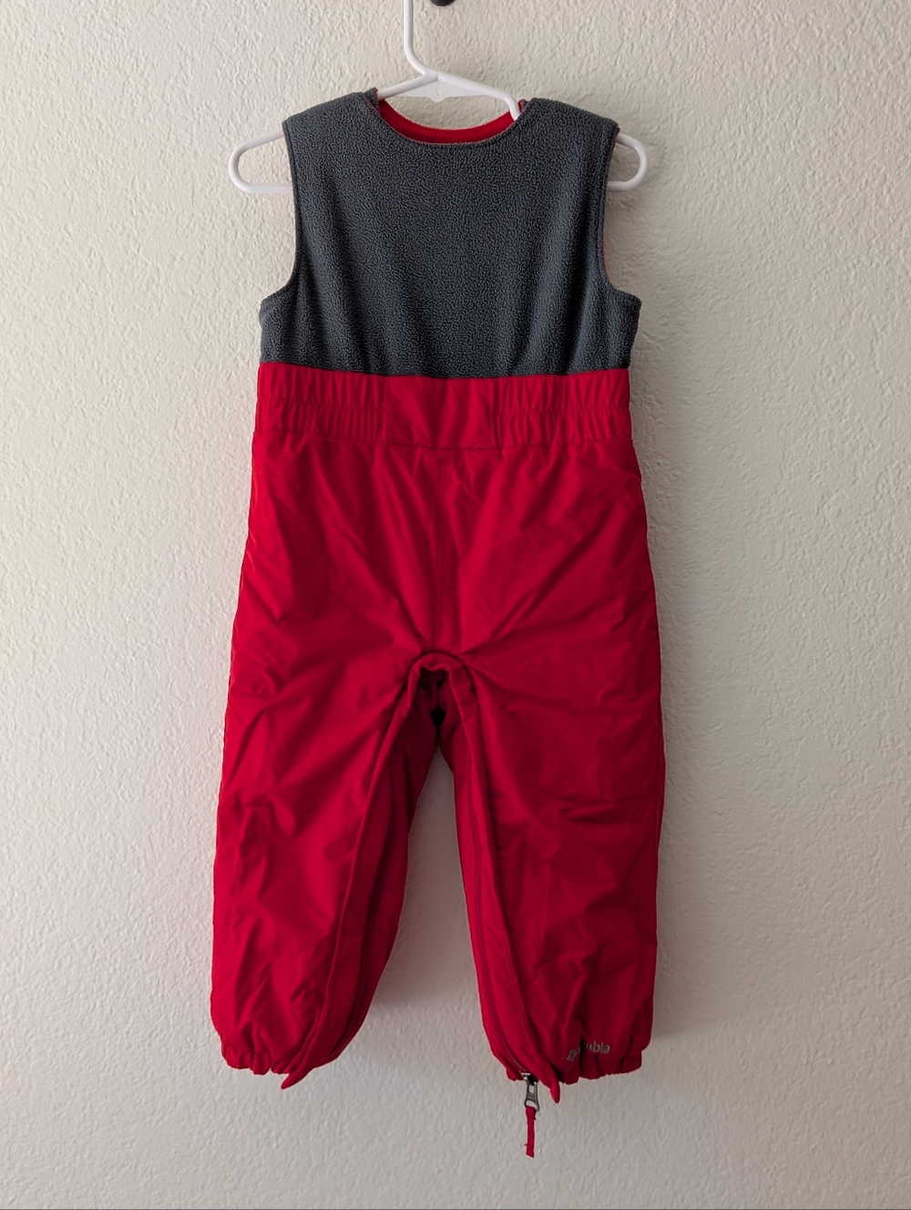 Columbia Toddler 18-24M Snow Bib And Jacket Red/Gray - Picture 13 of 16